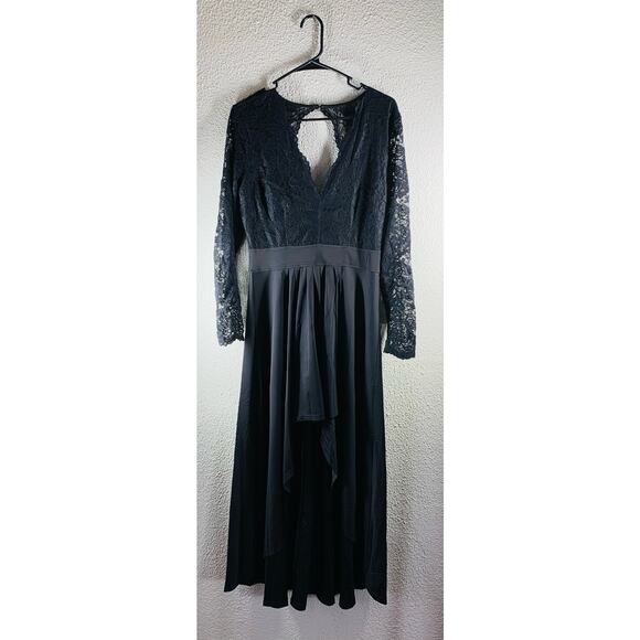 High Low Cocktail Party Dress- Size Large - Picture 6 of 7